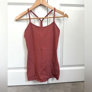 LULULEMON Power Y tank top, like new Size 6